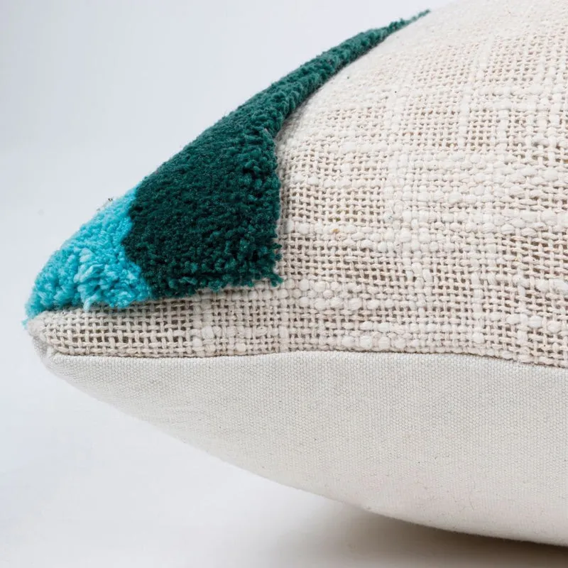 Strips Tufted Cushion Cover Set - Set Of Two media 8