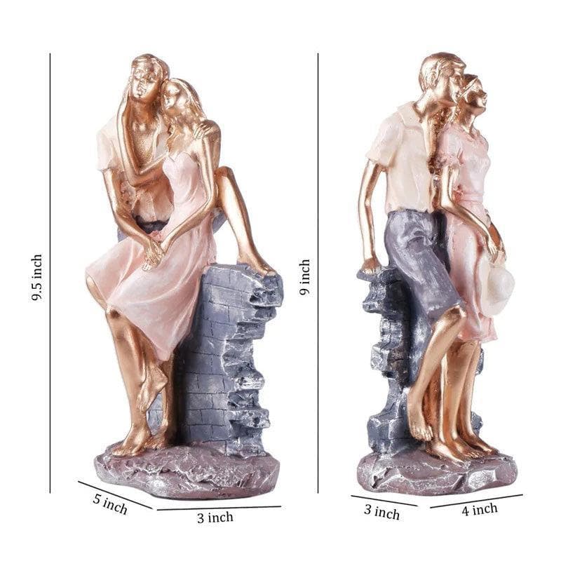 Sweetheart Souls Polyresin Showpiece  - Set Of Two media 4