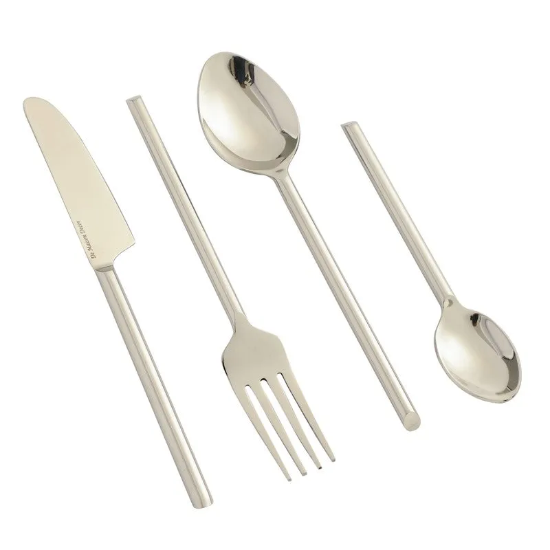 Kresta Stainless Steel Cutlery Set (Silver) - Twenty Four Piece Set media 3