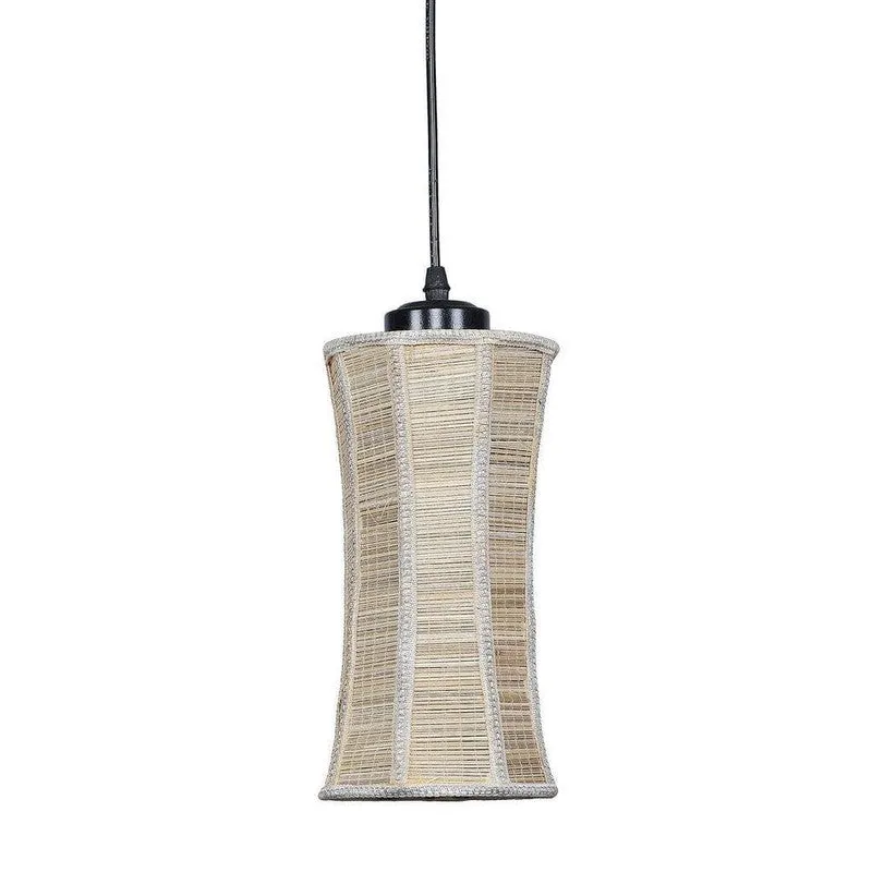 Vintage Bamboo Ceiling Lamp media 6