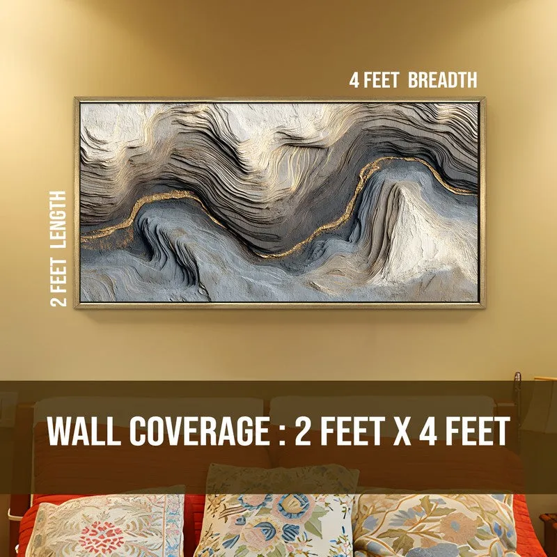 Fluid Horizon Canvas Wall Art media 8