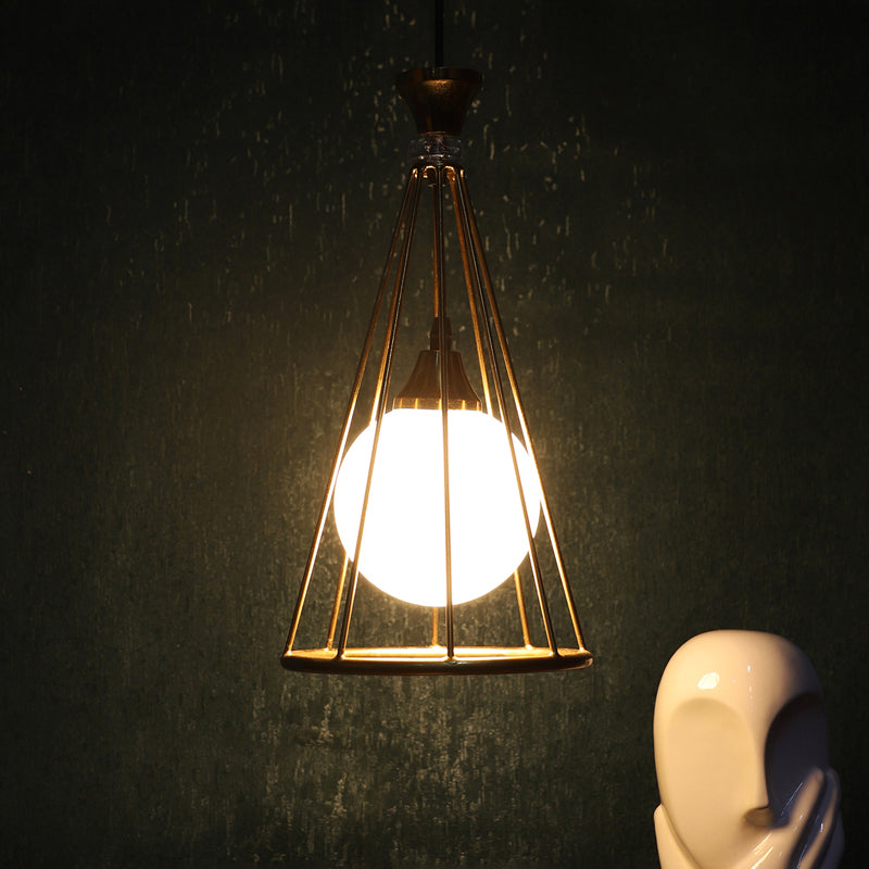 Moonella Iron Ceiling Lamp - Gold