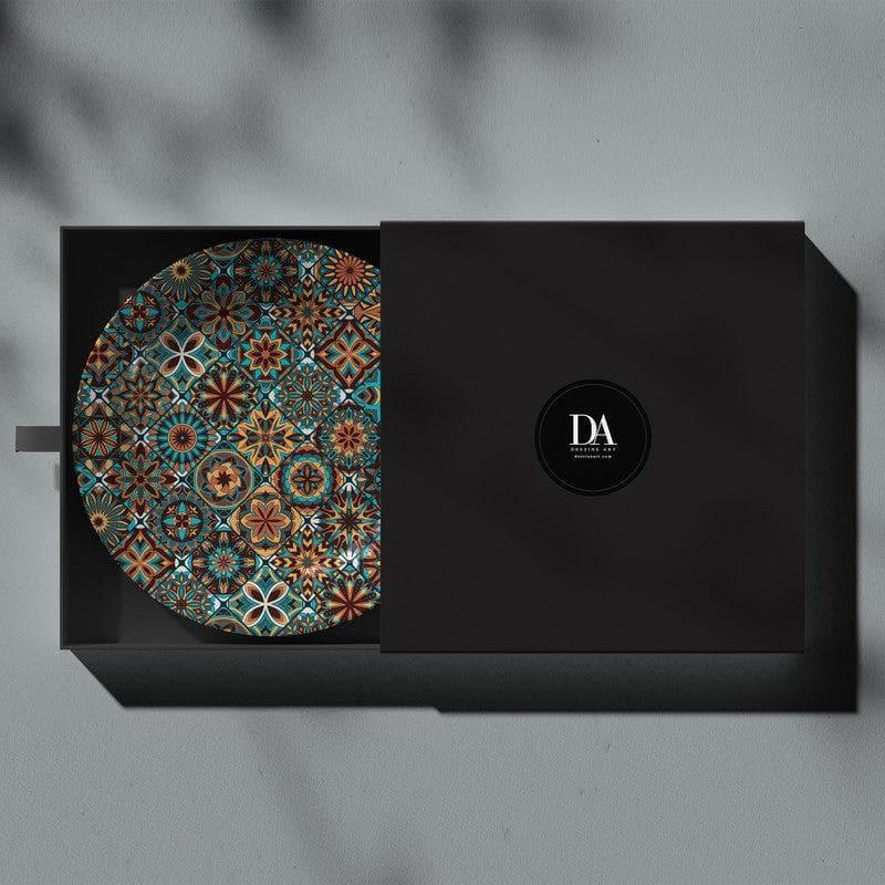 Ethnic Mandala Tiles Wall Plate - Turquoise media 6