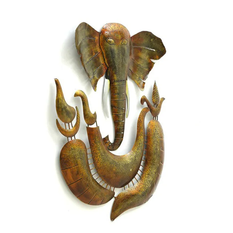 Ganesha's Blessing Iron Wall Accent media 5