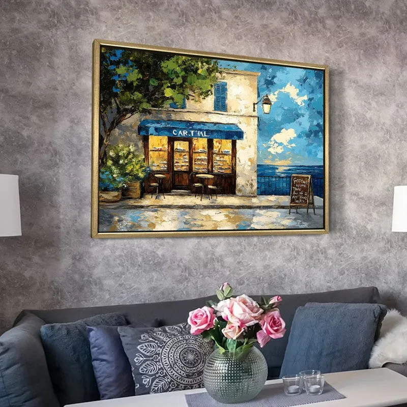 Cafeluxe Canvas Wall Painting With Frame media 6