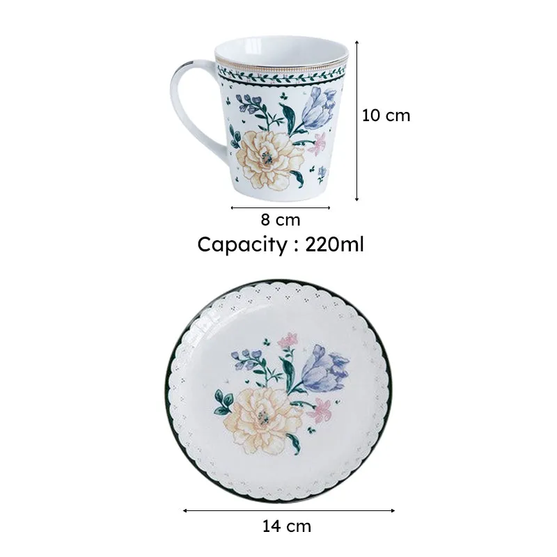 Magique by The Wishing Chair Emerald Ribbon Twilight Bloom Cups & Plates Giftbox - Eight Piece Set media 11