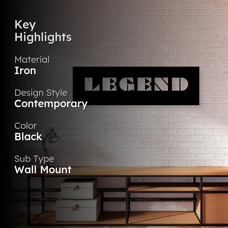 Take It Easy Iron Wall Accent media 2