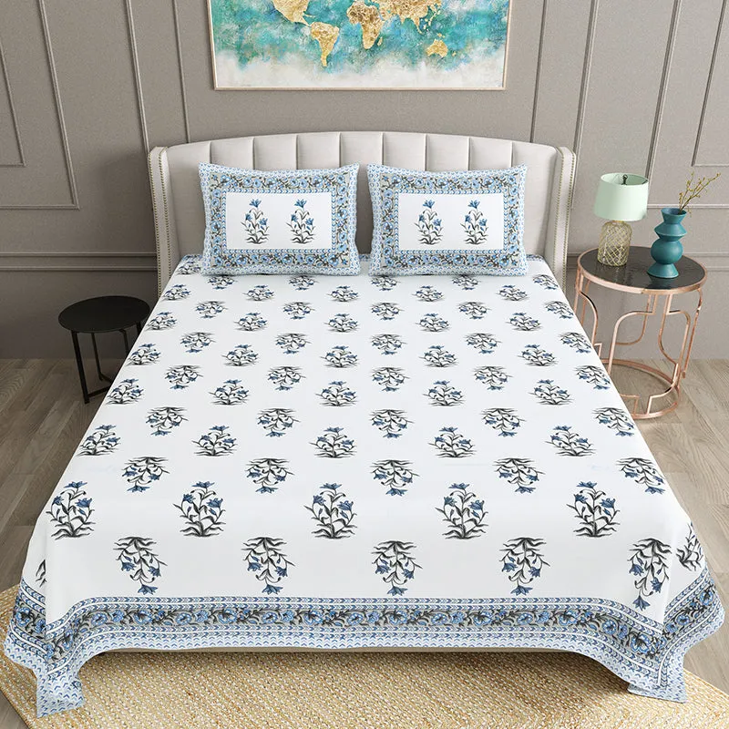 Aarika Ethnic Cotton Bedsheet - 180 TC media 3