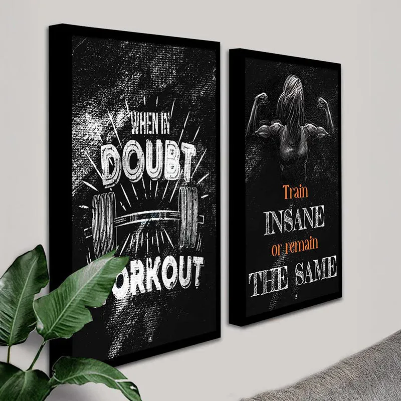 Workout Wall Art - Set Of Two media 4