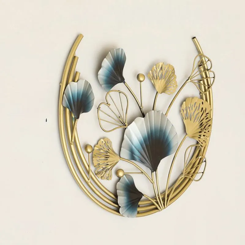 Poseidon Floral Metal Wall Accent media 4