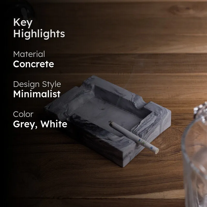 Wisto Ash Tray - Grey,White media 2