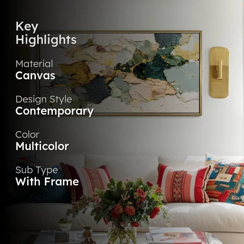 Minimal Whisper Canvas Wall Art media 2