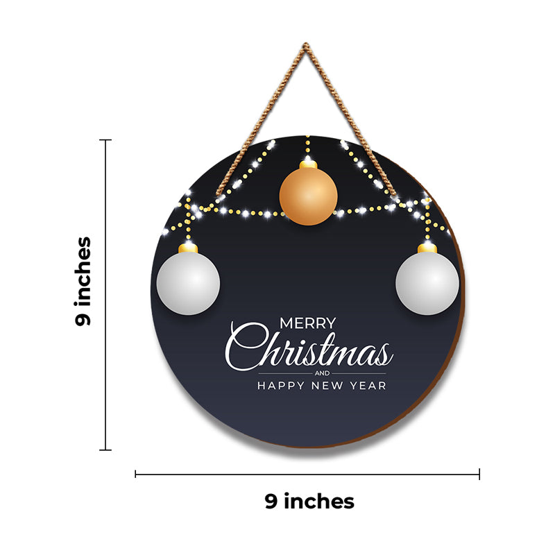 Joyeux Noel Festive MDF Wall Hanging media 5