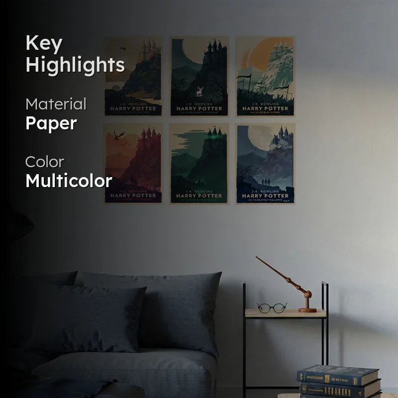 Harry Potter Wall Poster - Set Of Six media 2