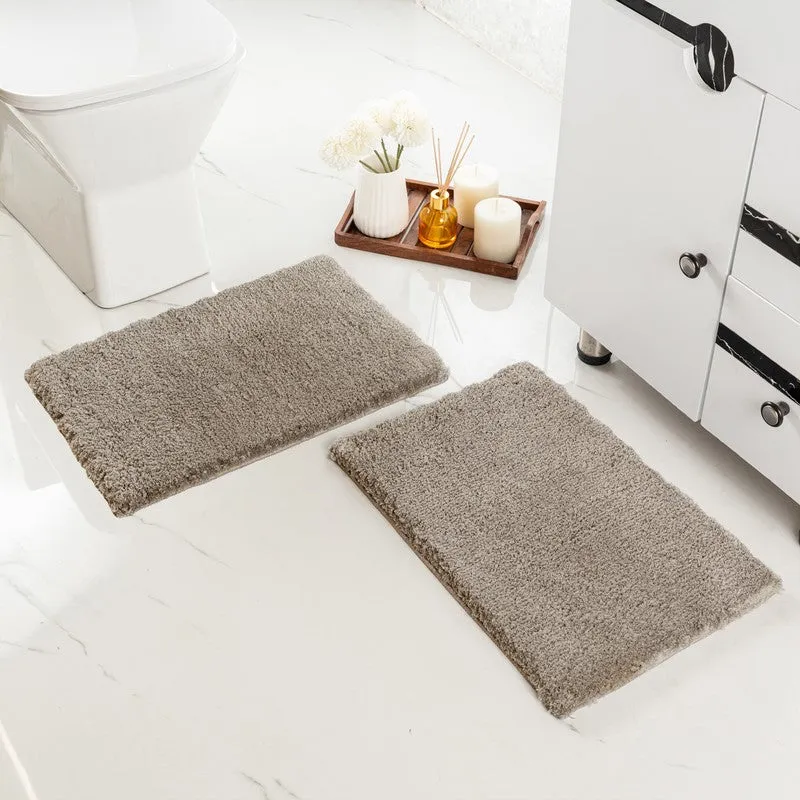 SoakShield Bathmat ( brown ) - Set Of Two media 3