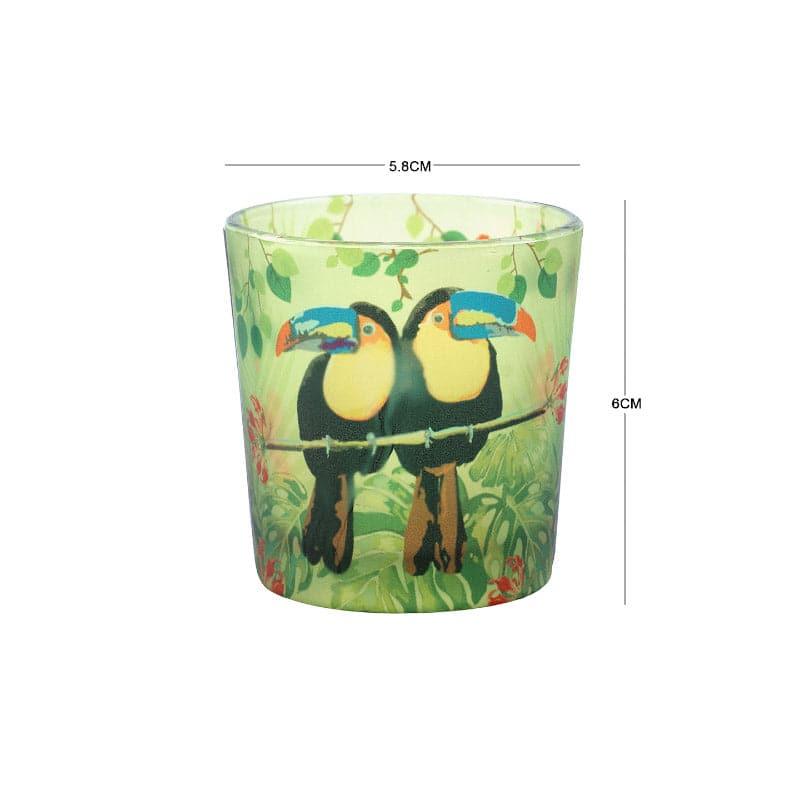 Toucan Candle Votive - Set Of Two media 3