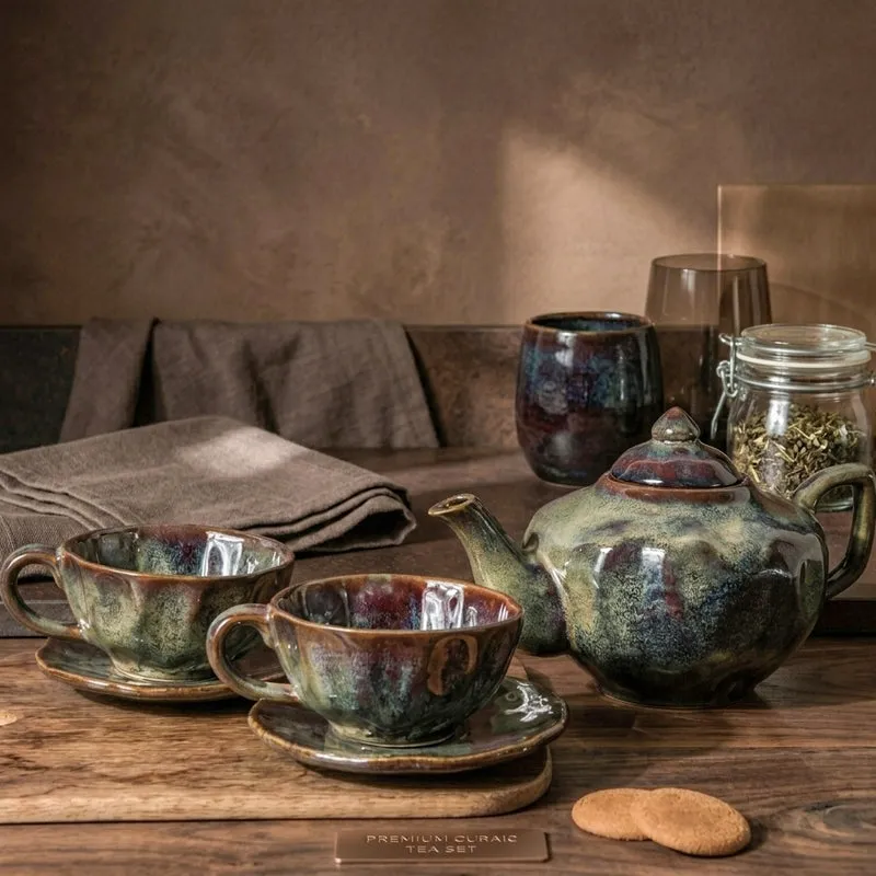 Granite Grace Tea Set - Set Of Five media 4