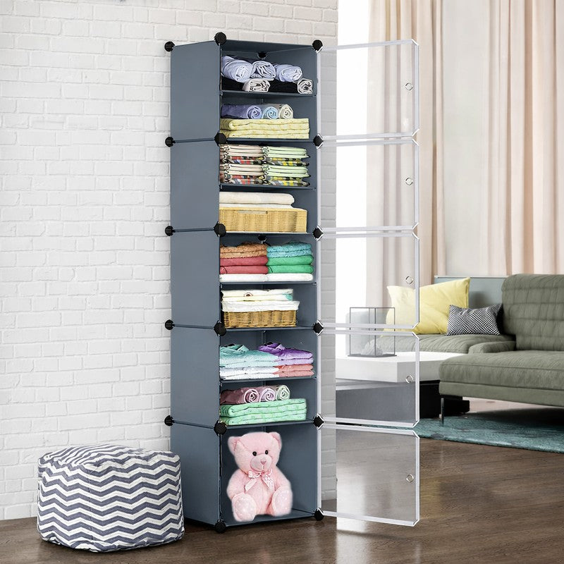 SlimWay Grey Plastic & Metal Shoe Racks media 3
