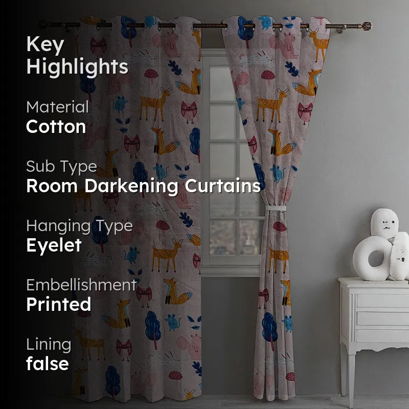 Owlette Room Darkening Curtain - Set Of Two media 2