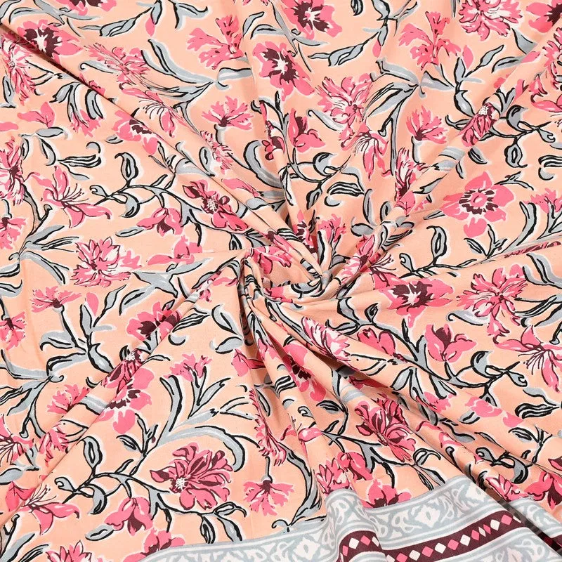 Dreamweave Floral Cotton Bedsheet - 240 TC media 8