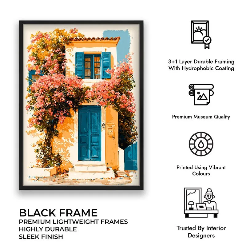 Island Vibes Canvas Wall Painting - Black Frame media 9