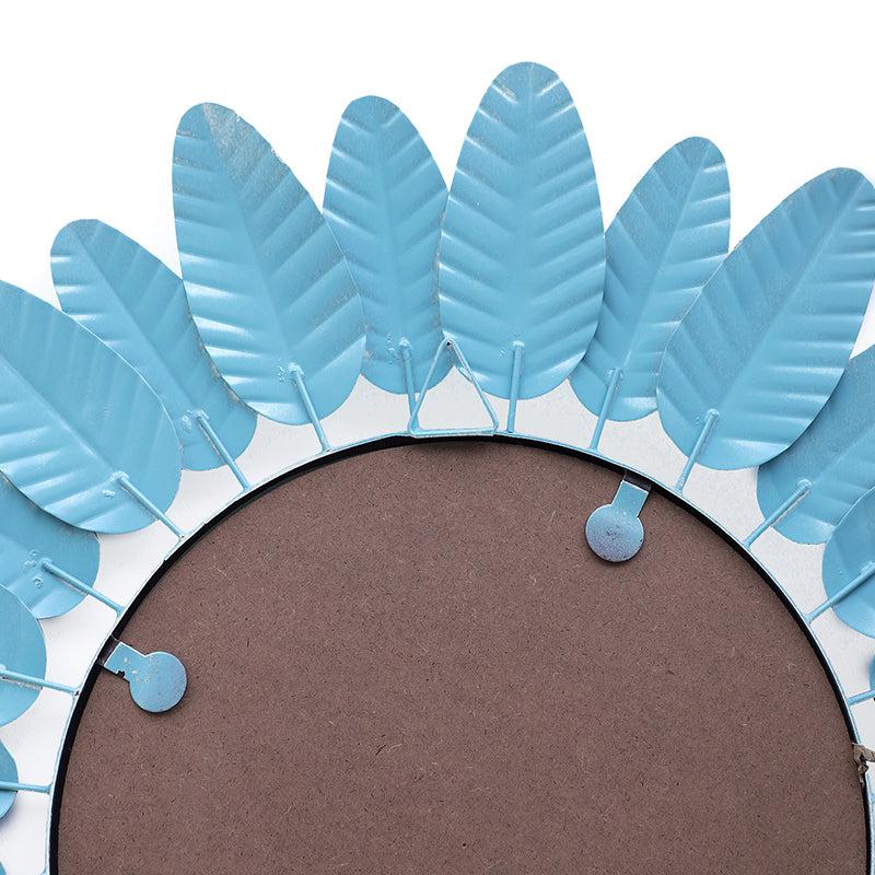 Eleya Bloom Wall Mirror - Blue media 4