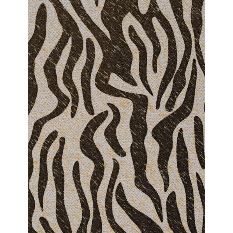 Luza Tiger Print Carpet - Black & White media 4