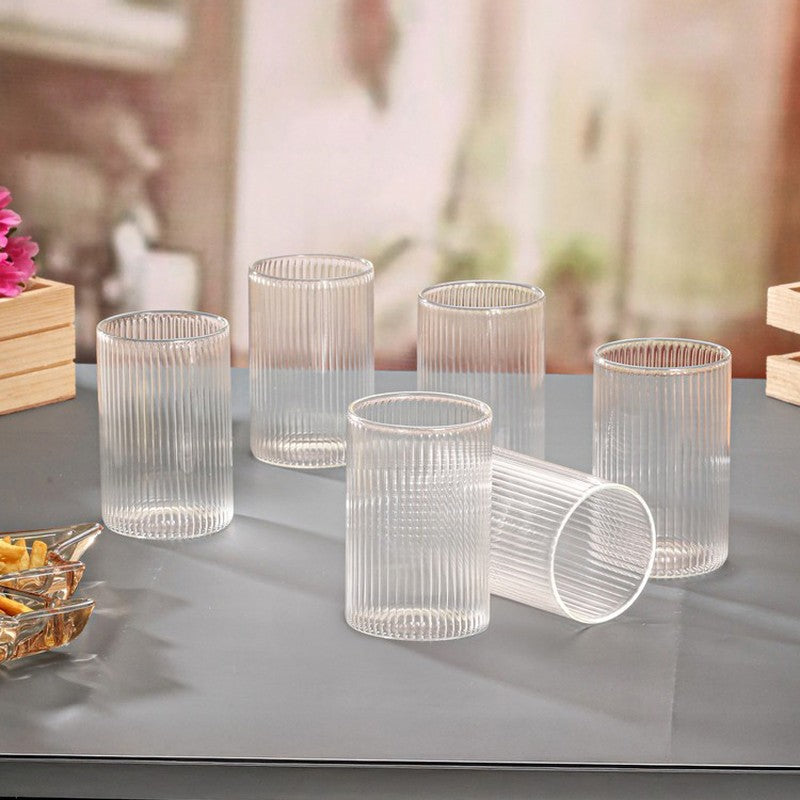 Sylora Drinking Glass(295 mL) - Set Of Two media 6