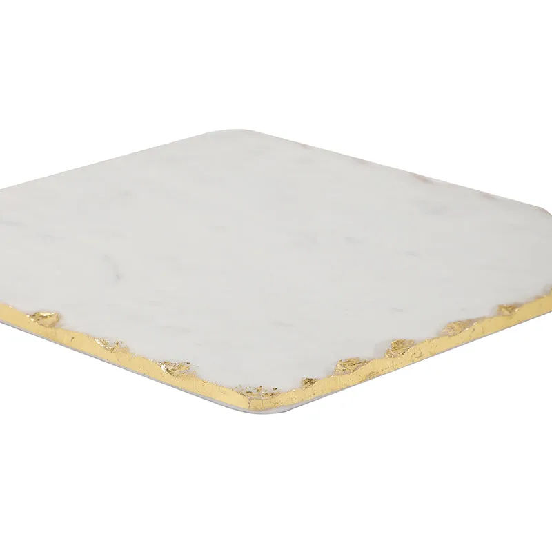 Graniq Marble Serving Platter - White media 4