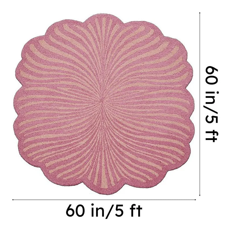 Novara Cotton Carpet - Pink media 11