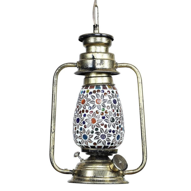 Jodha Akbar Glass Ceiling Lamp media 6