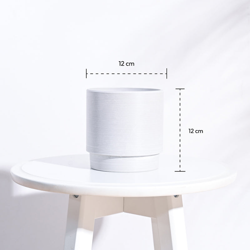 UGAOO Oslo Planter for Home & Balcony Garden- White media 6