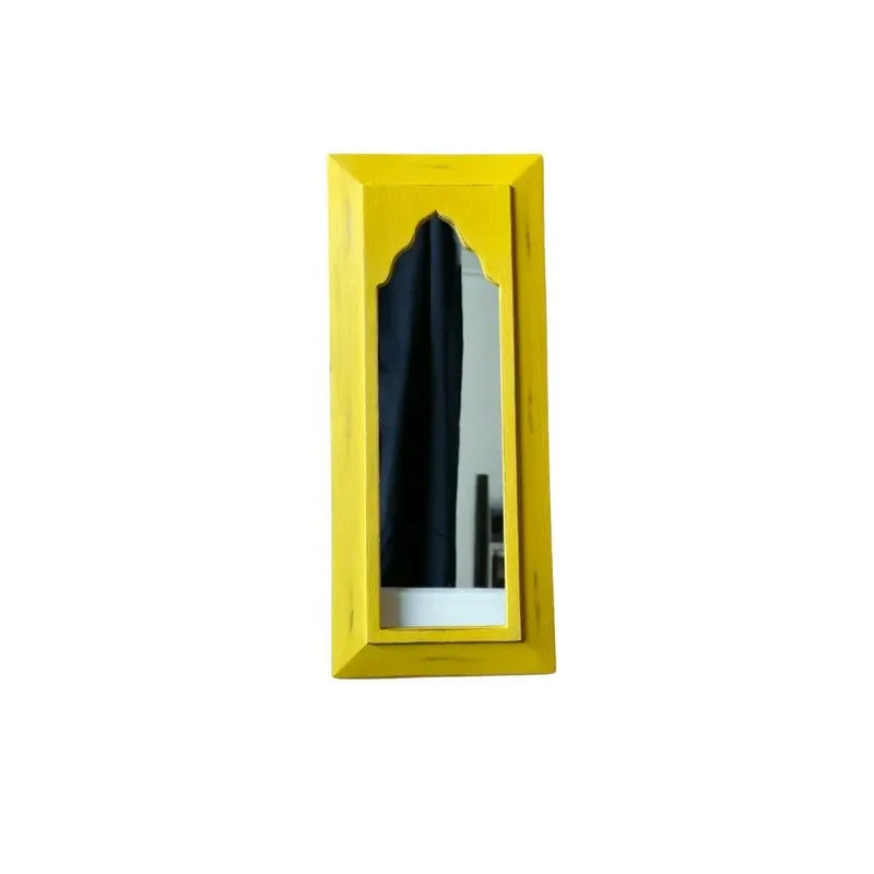 Arched Decorative Wall Mirror - Yellow media 4