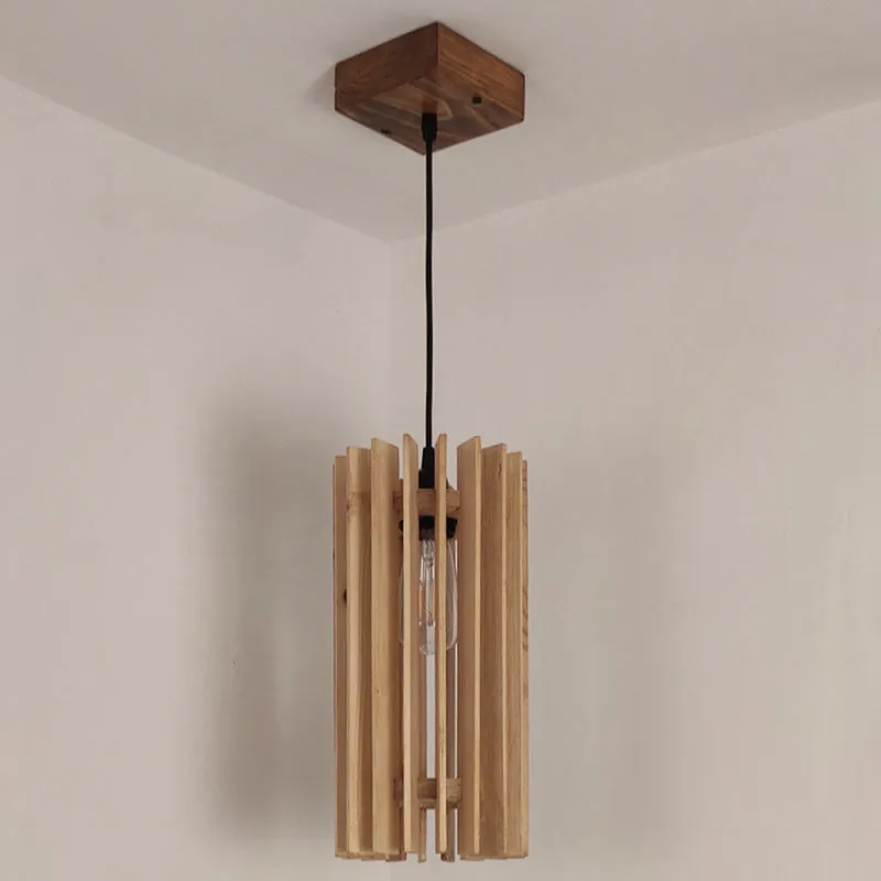 Mariette Single Wooden Ceiling Lamp media 4
