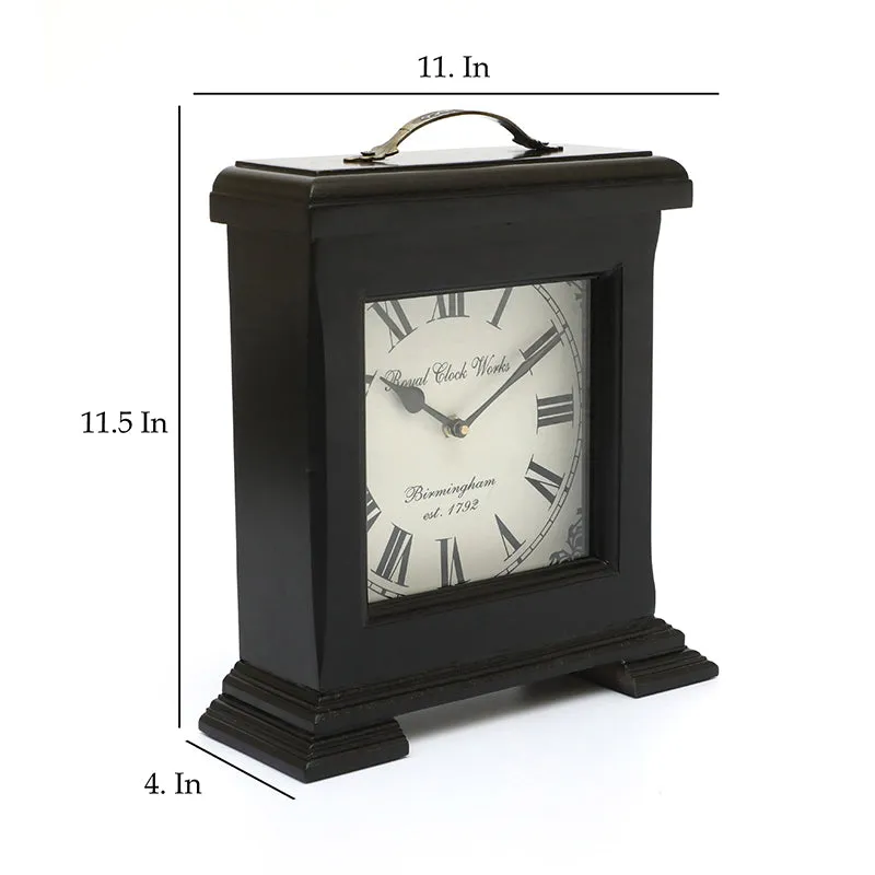 Sorien Silent Table Clock - Black media 7