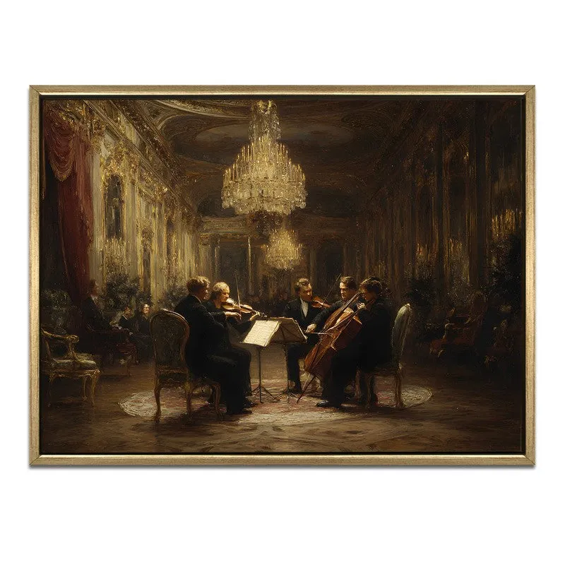 Imperial Notes Canvas Wall Painting With Frame media 3