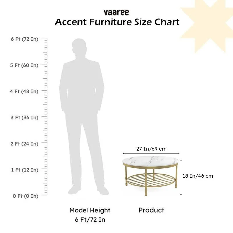 Oneira Accent Table with Marble Top media 9
