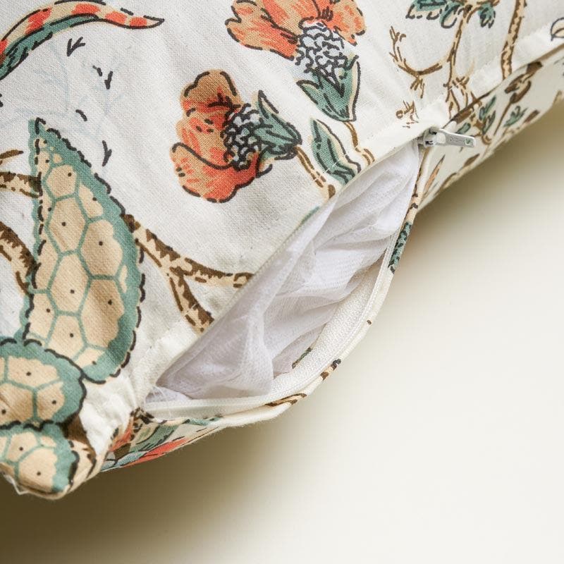 Lushlie Blooms Cushion Cover (Yellow) - Set Of Five media 5