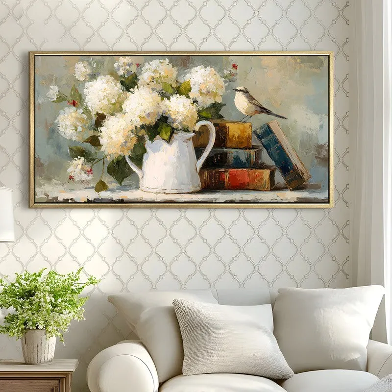 Antique Canvas Wall Painting With Frame media 4