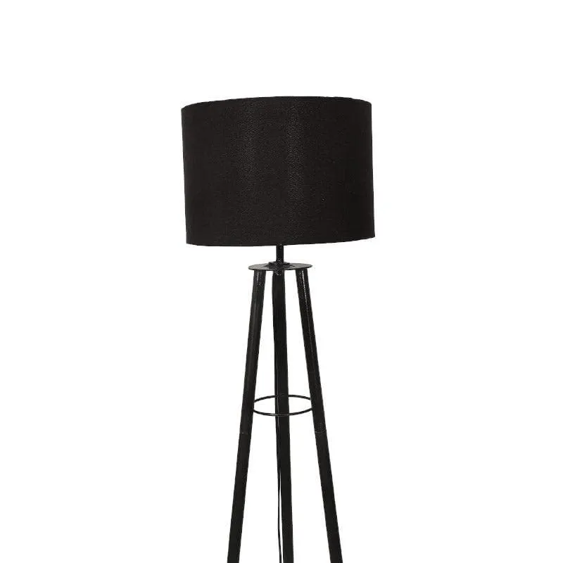 Natura Casper Metal Floor Lamp - Black media 4