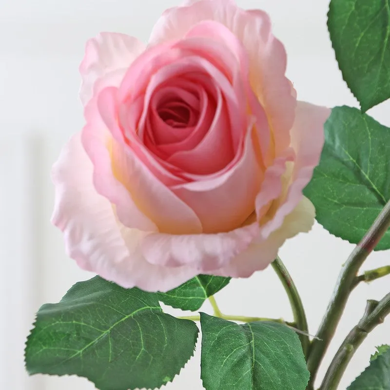 Bluma Wisteria Fabric Artificial Flower - Pink media 6