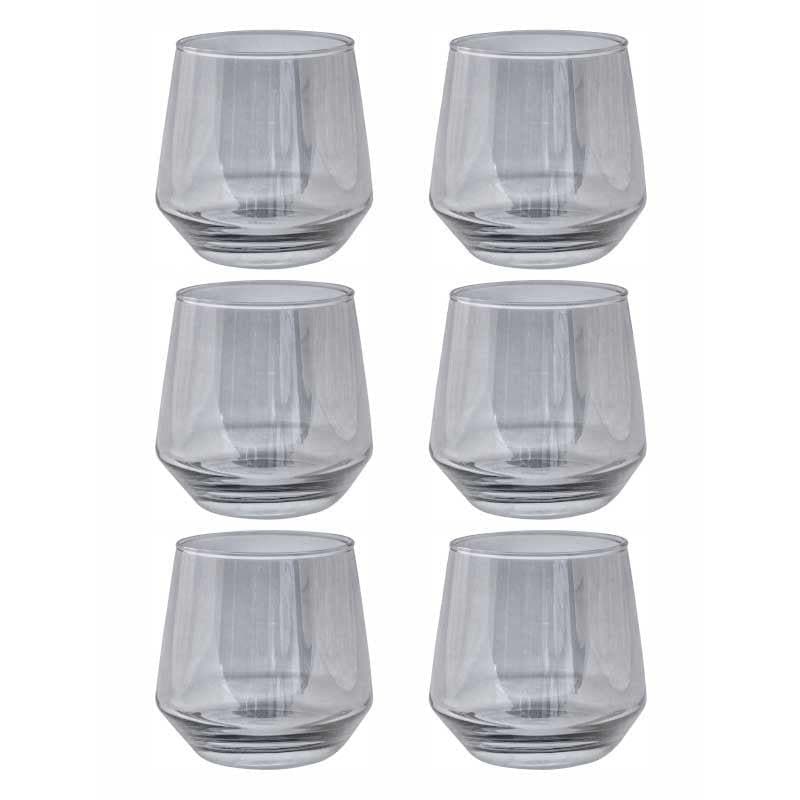 Ravio Grey Tumbler (370 ML) - Set Of Six image 4