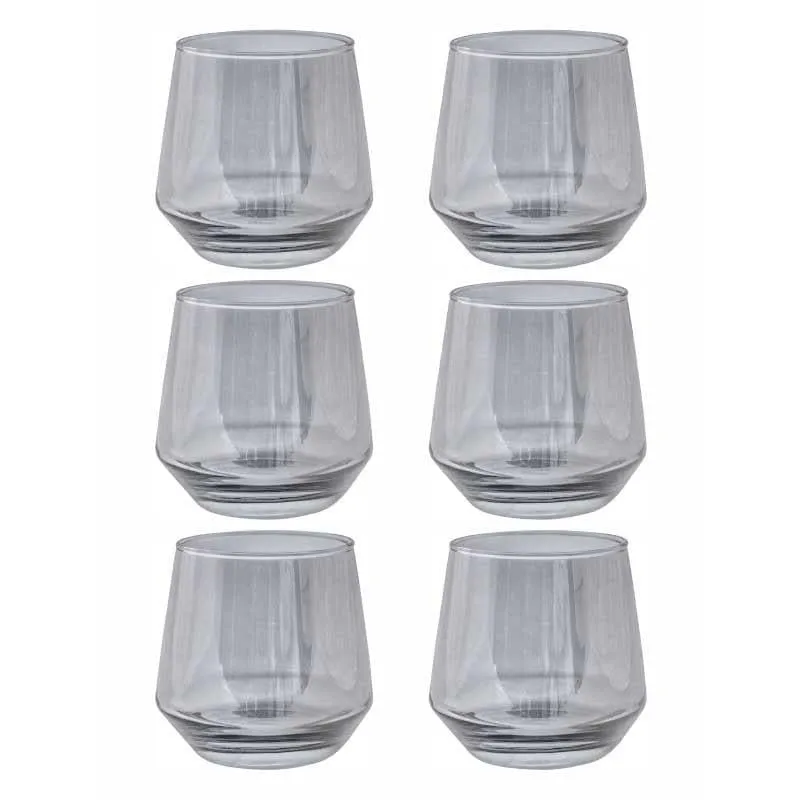 Ravio Grey Tumbler (370 ML) - Set Of Six media 4