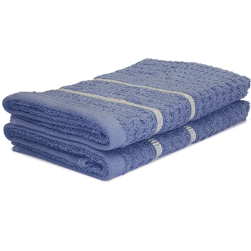 Junia Hand Towel (Blue) - Set Of Two media 4