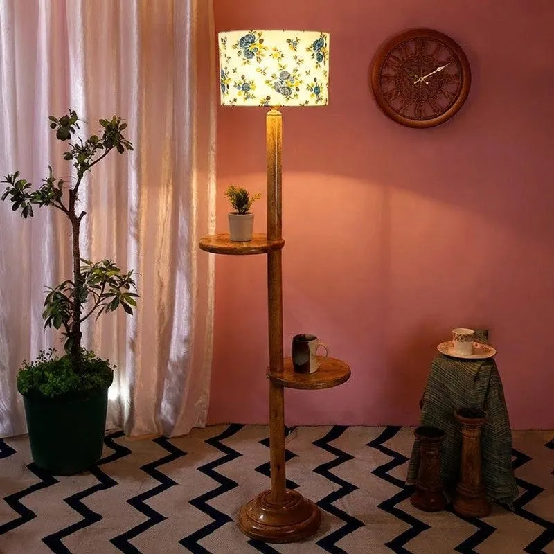 MonoShade Luxe Floor Lamp (Floral) media 1