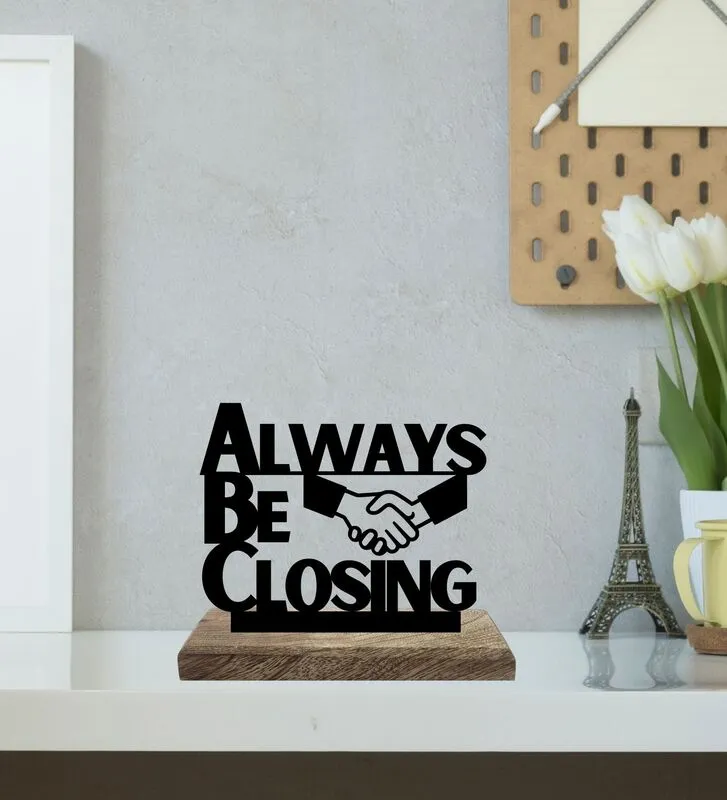 Profitable Connections Typography Showpiece - Set Of Two media 3