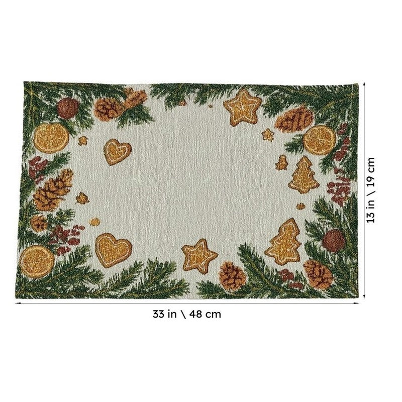 Holly Jolly Charm Table Mats - Set Of Two media 7