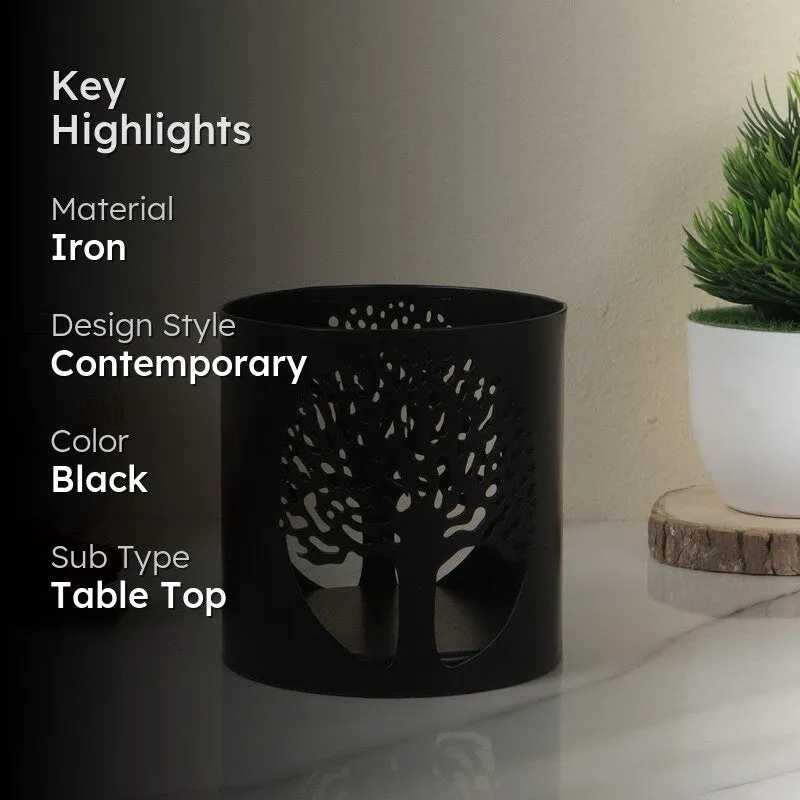 OmbreTree Tealight Holder (Black) media 2