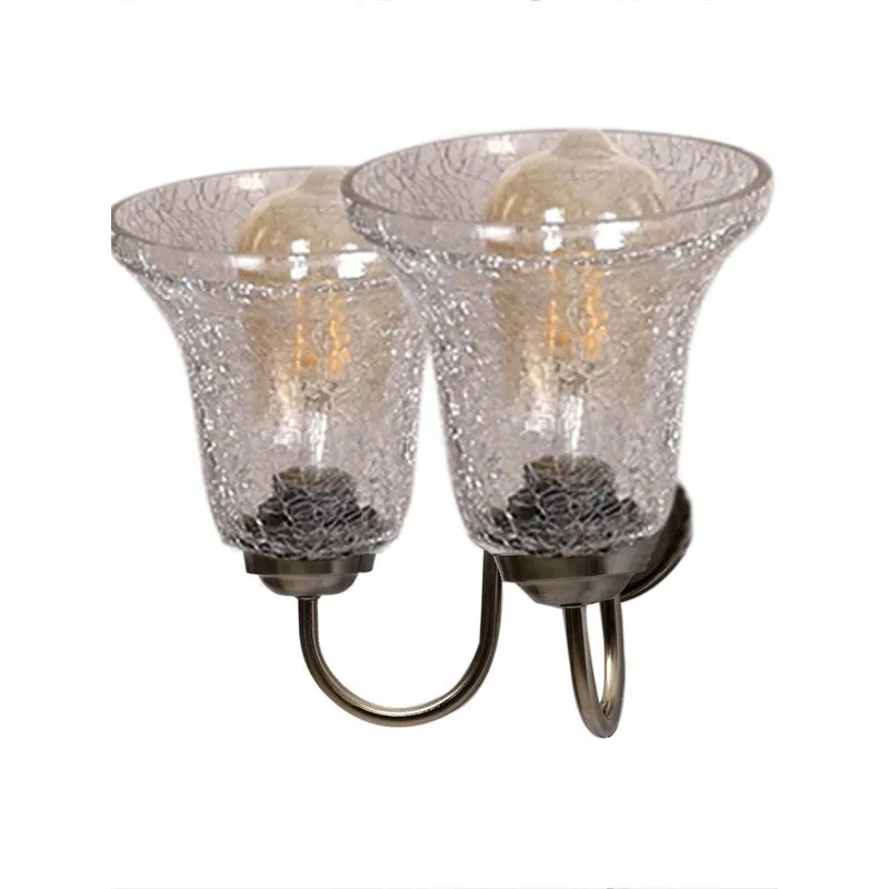 Lucent Glow Dual Shade Glass Wall Lamp media 9