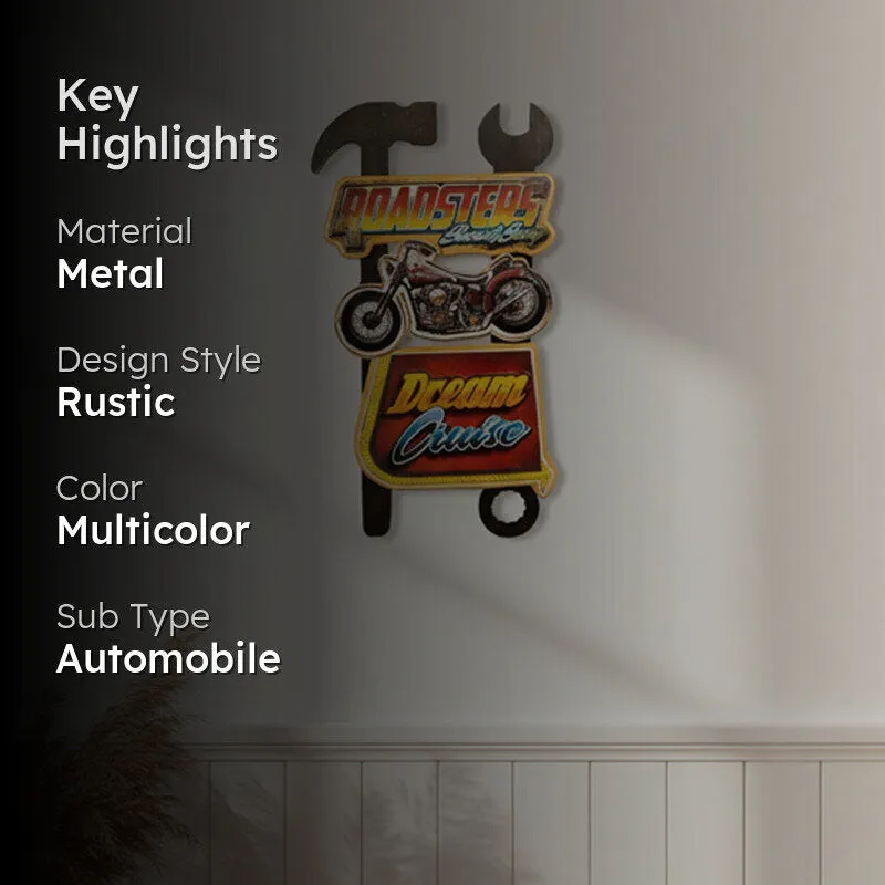 Roasdsters Retro Metal Wall Accent media 2